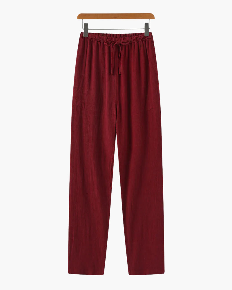 Marrakech - Leinen Pantalon (Slim Fit)