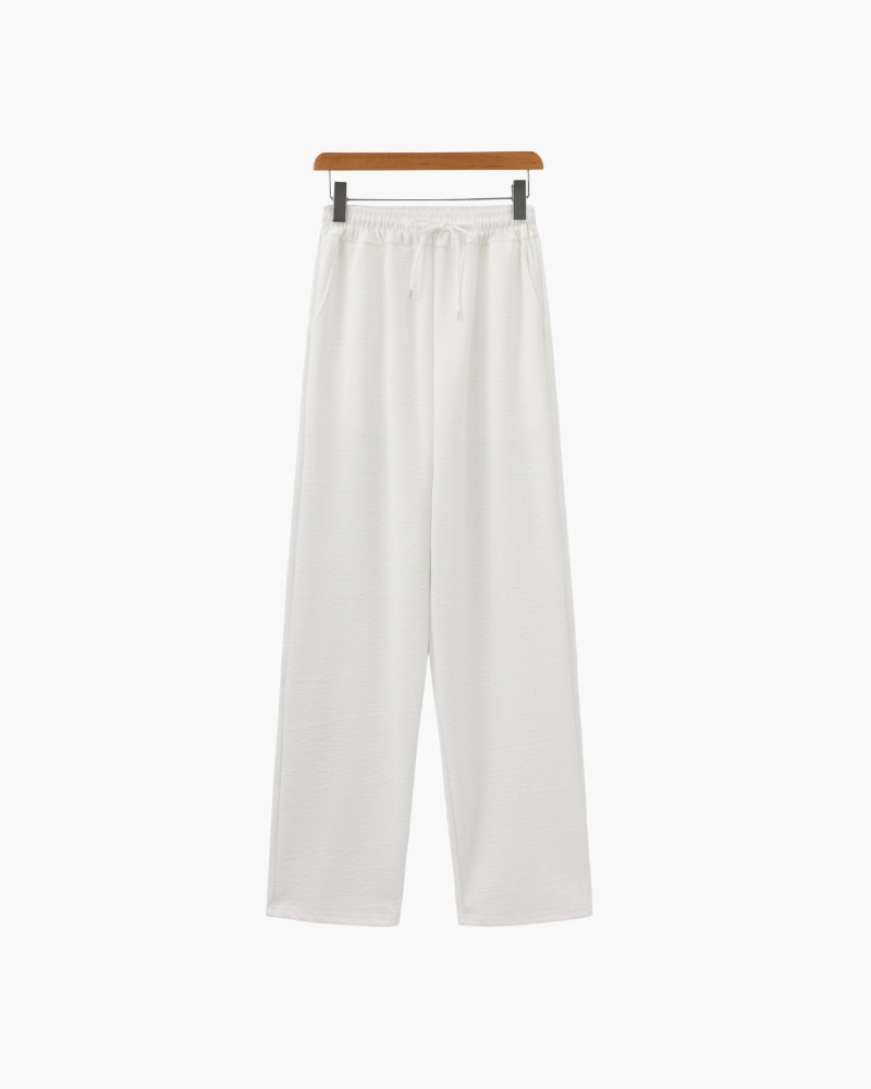 Baumwoll-Polo & Hosen-Set