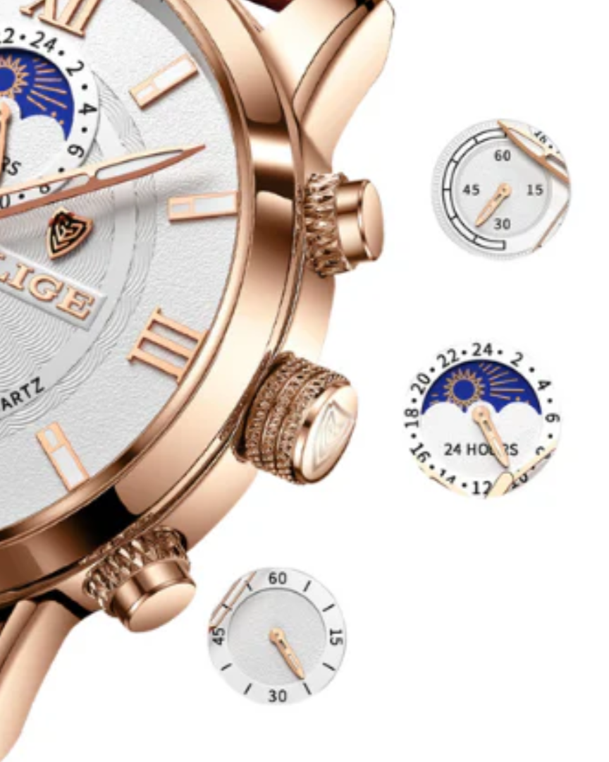 Lugano Classic Uhr (Wasserdicht)