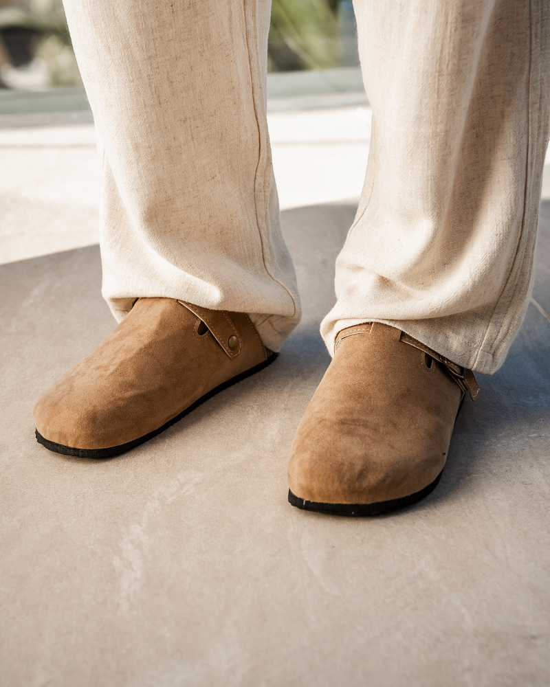 Wildleder-Clogs