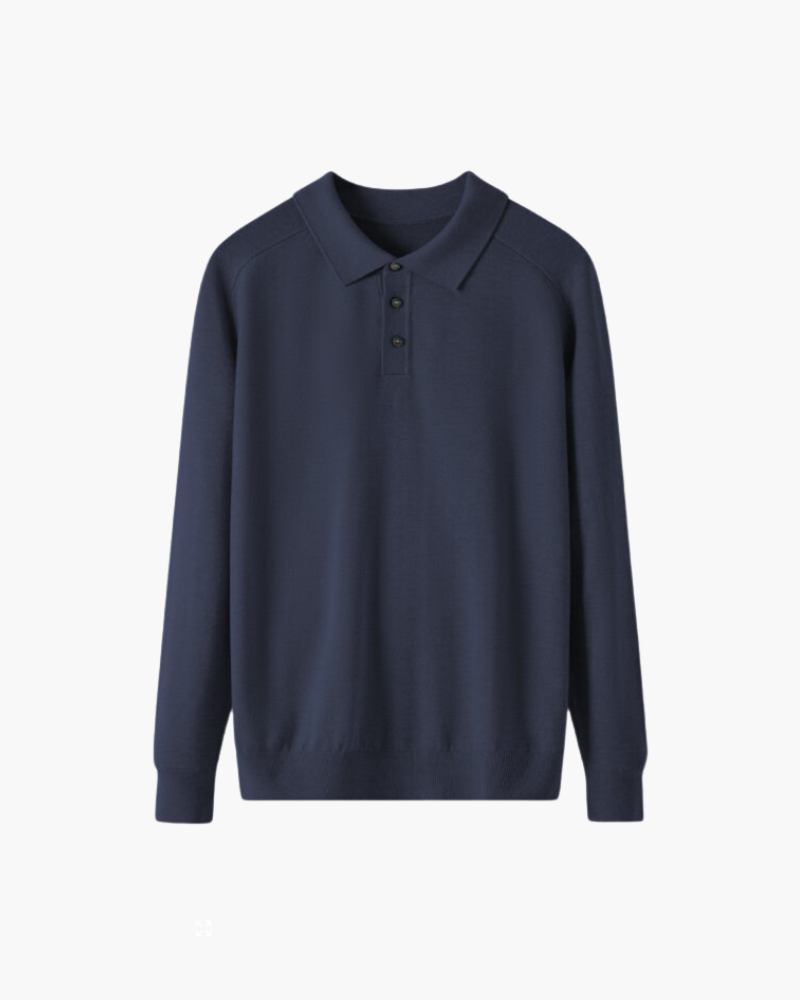 Polo aus 100 % Premium-Wolle