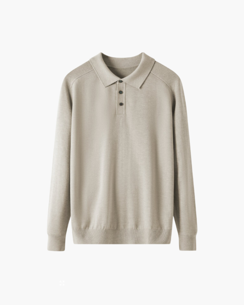 Polo aus 100 % Premium-Wolle