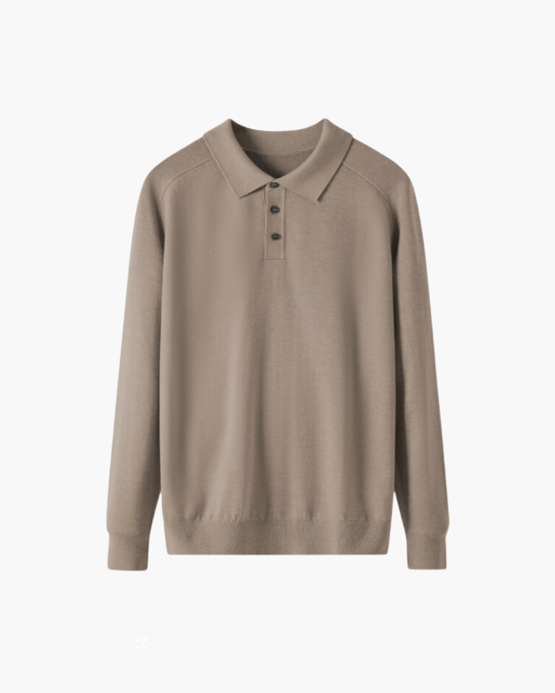 Polo aus 100 % Premium-Wolle