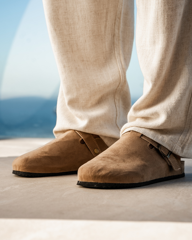 Wildleder-Clogs