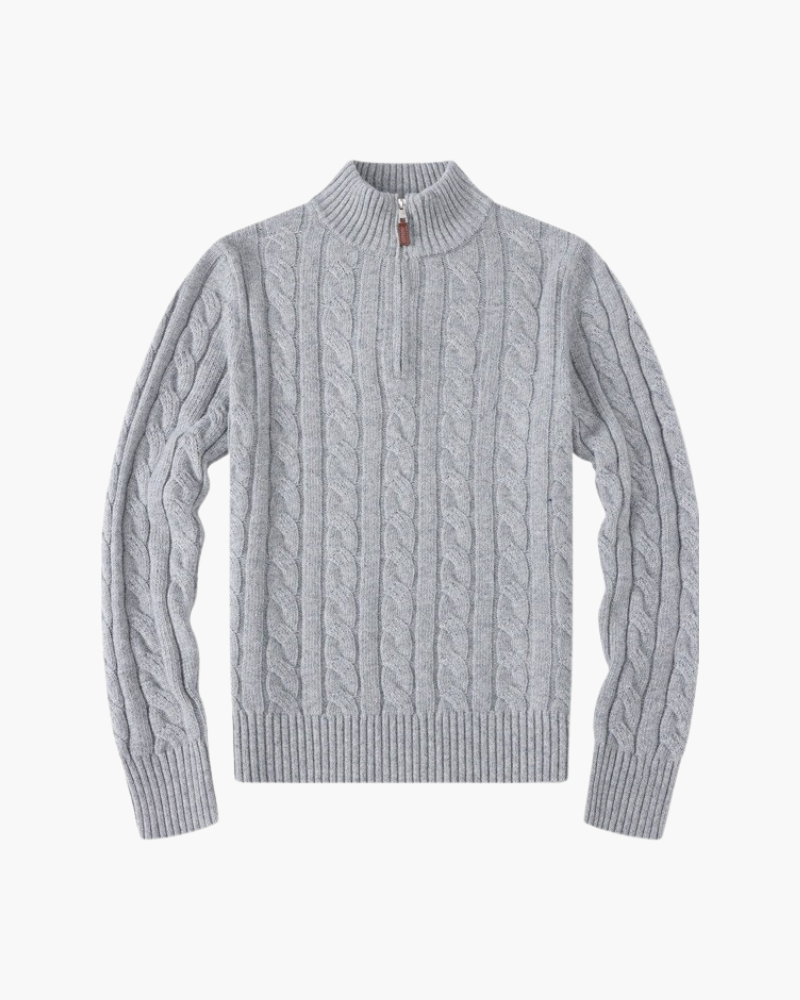 Damen Verbier Halbzip Sweater