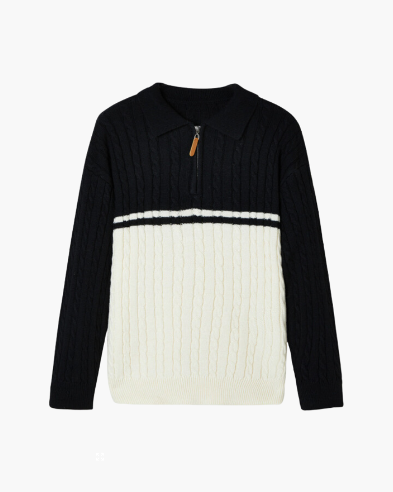 100% Premium Wolle Zip-Up