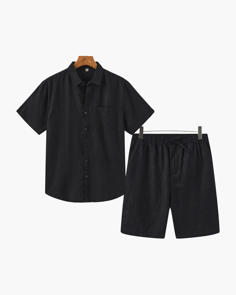 Leinen-Set (mit Shorts)