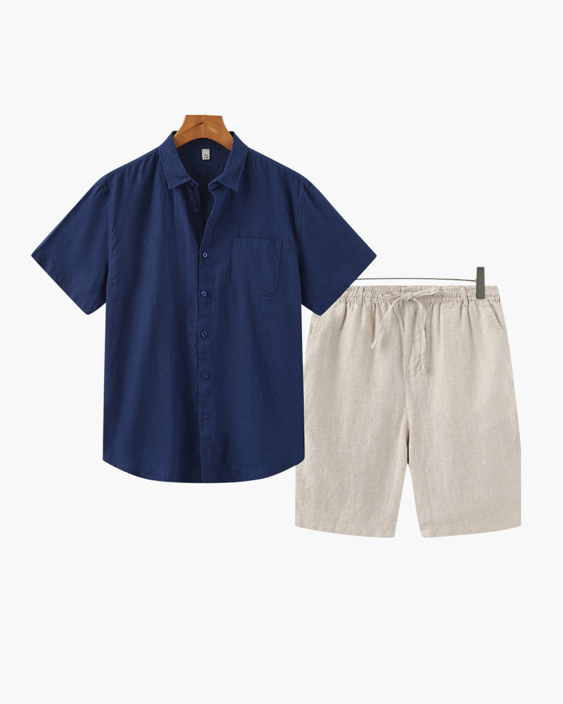 Leinen-Set (mit Shorts)