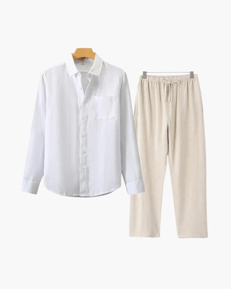 Leinen Combo (Langarmshirt)