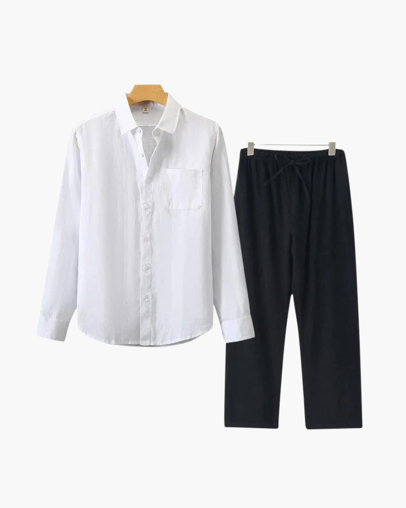 Leinen-Set (Langarm)
