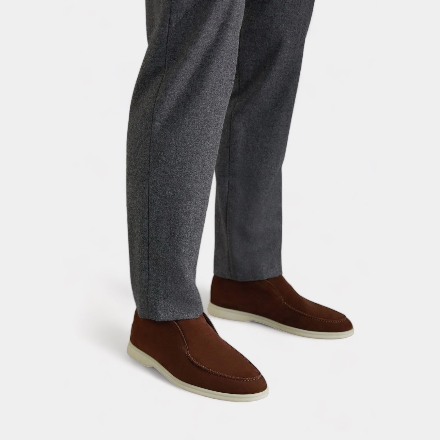 Moderner Mann WILDLEDER-SCHUHE