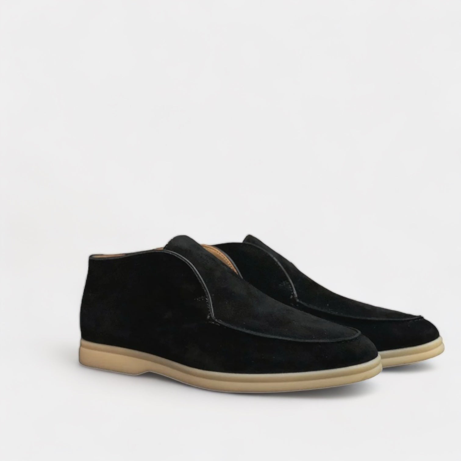 Moderner Mann WILDLEDER-SCHUHE