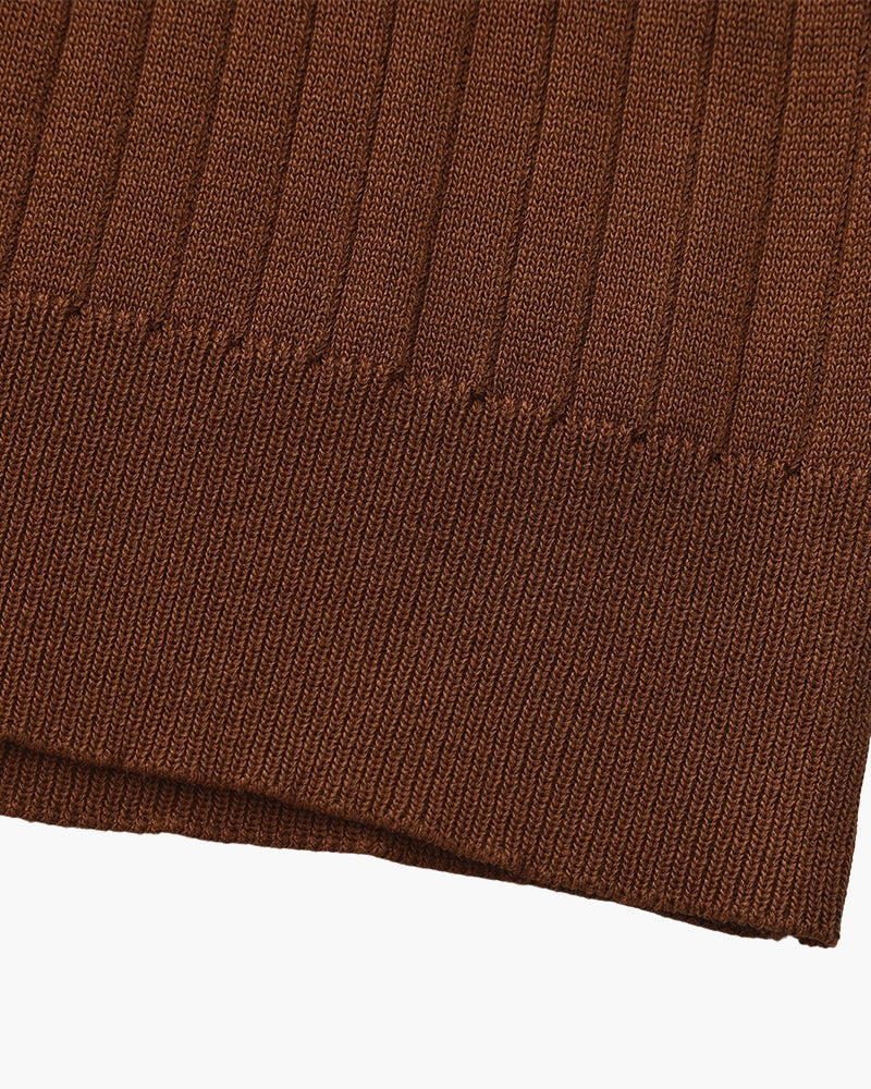 Premium-Rippstrickpolo