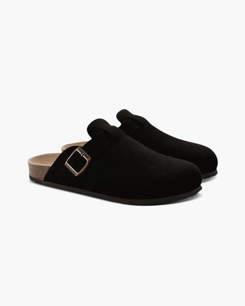 Wildleder-Clogs