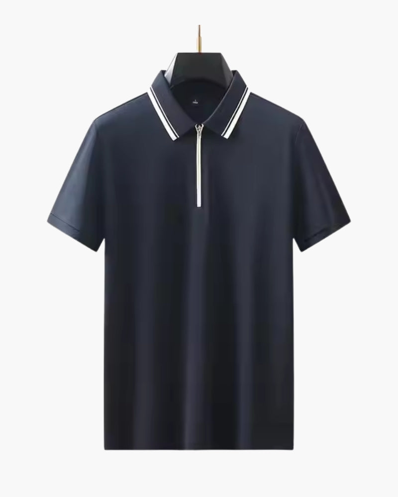 Das Reißverschluss-Polo Ridgeway