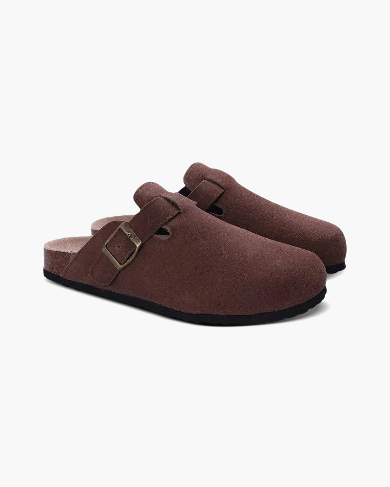 Wildleder-Clogs