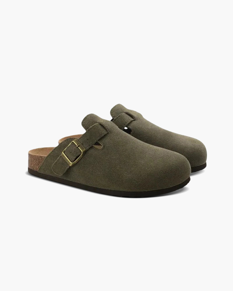 Wildleder-Clogs