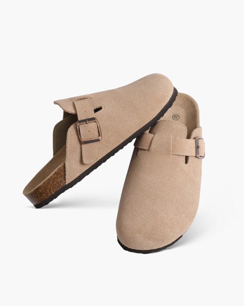 Wildleder-Clogs