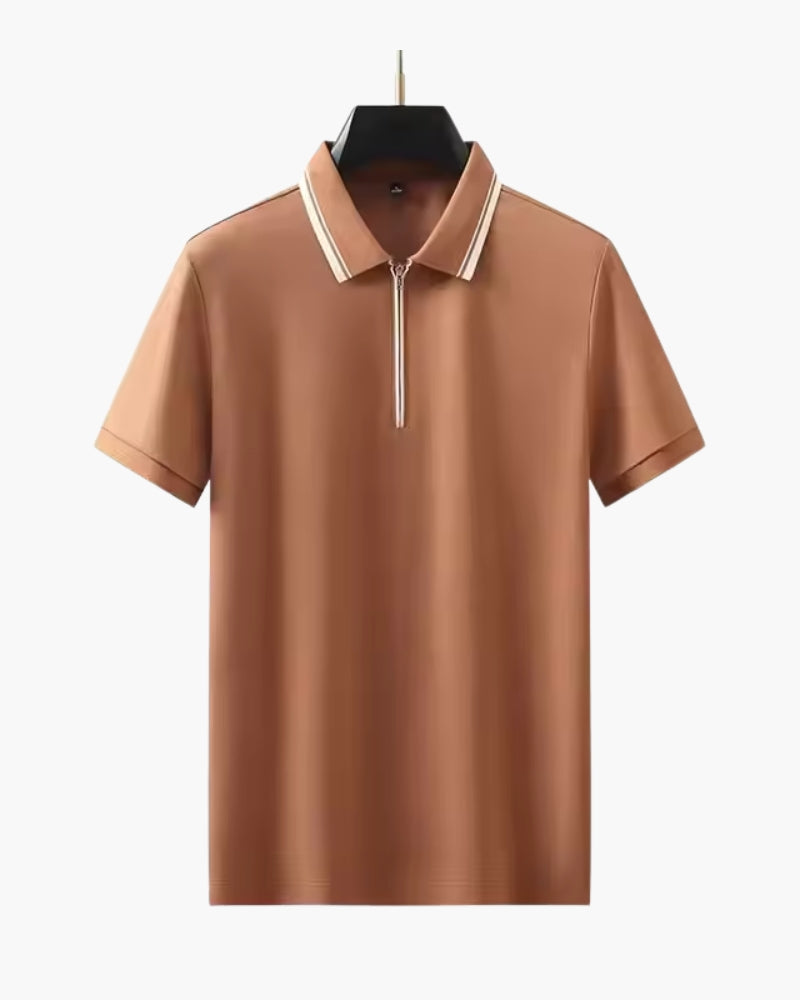 Das Reißverschluss-Polo Ridgeway