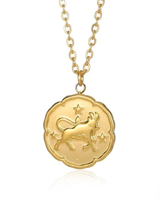 Sternzeichen Halskette - Gold