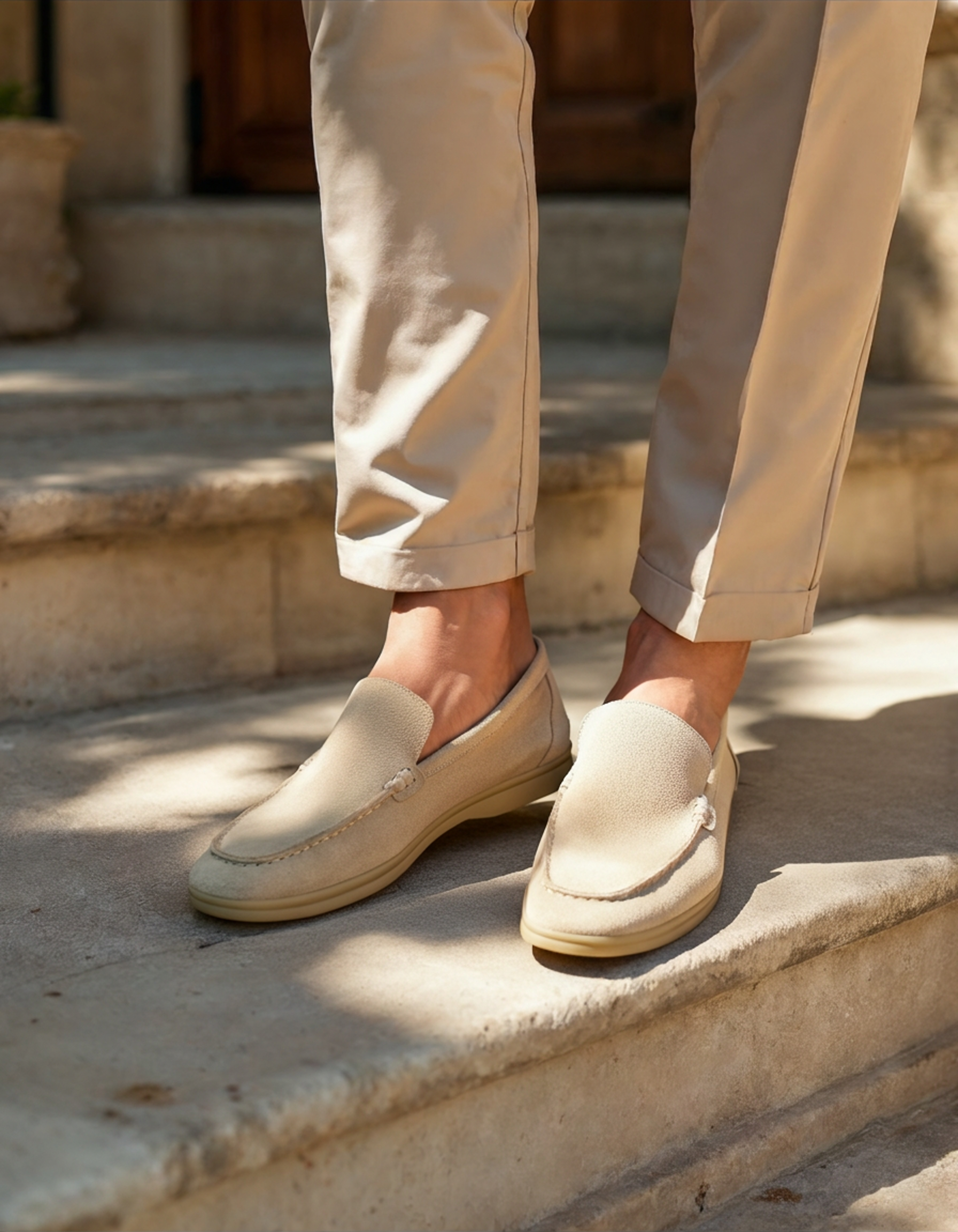 Premium Wildleder Slipper