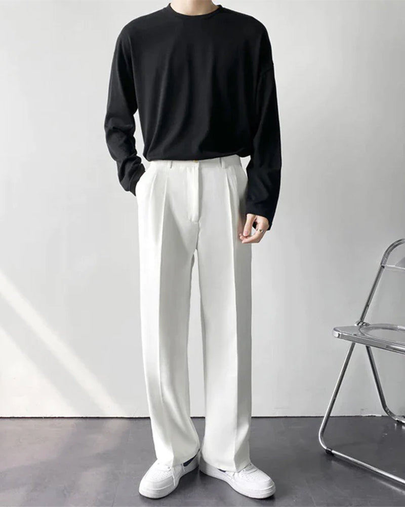 Paris Weite Passform Pantalon